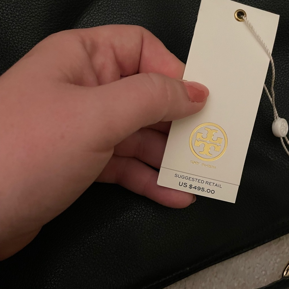 Tory Burch purse, black handbag